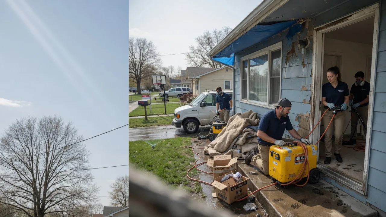 Basement Flood Cleanup in Danville, VA near me